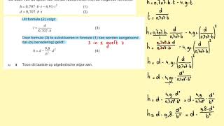 2017I Speerwerpen vraag 7 tm 10 havo wiskunde B [upl. by Asennav318]