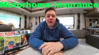 Comparing Motorhome Insurance Caravan Guard vs Safe Guard vs Comfort Insurance  Vlog [upl. by Markowitz]