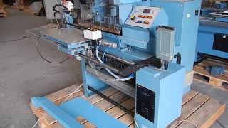 HUNKELER Remat 320 index cutting machine [upl. by Furr235]