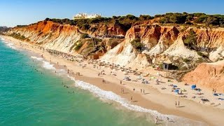 Praia da Falésia Albufeira Portugal [upl. by Lletnahc]