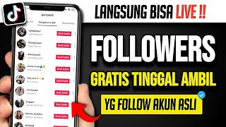 1 HARI RIBUAN FOLLOWER   Cara Menambah Followers Tiktok Gratis Tanpa Aplikasi [upl. by Eugilegna385]