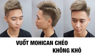 Hướng dẫn Vuốt MOHICAN CHÉO  Tóc Nam Đẹp SimBarber [upl. by Alisander]