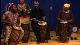 Chata Addy and Shidah African Ghana style percussion [upl. by Dirgni]