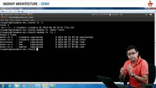 Big Data and Hadoop Concepts  HDFS Commands on Cloudera Virtual Machine [upl. by Yenahpets]