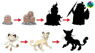 The Evolution of Diglett And Meowth  Future Pokemon Evolution [upl. by Melissa413]