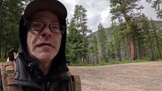 Solo TruckBed Camping and Fishing for High Mountain Brook Trout [upl. by Petta]