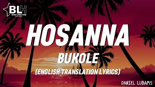 Hosanna bukole alleluia  Daniel Lubams English Translation Lyrics [upl. by Nye]