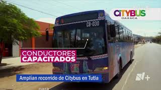 Amplían Recorrido de la Ruta Uno del Citybus  Las Noticias Oaxaca 🔴 Noticias en vivo [upl. by Millicent]