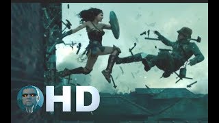 Wonder woman No mans land part 2  Warehouse fight HD [upl. by Moncear]