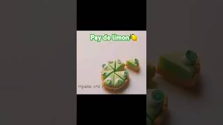 Pay de limon 🍋 porcelanafria diy [upl. by Suirtemid]