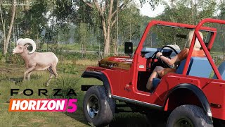 1976 JEEP CJ5 RENEGADE  Forza Horizon 5  GAMEPLAY [upl. by Dunseath]