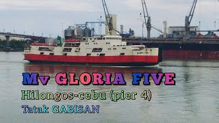 Mv Gloria five  cebuhilongos ropax vessel [upl. by Namien]