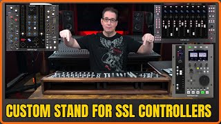 Solid State Logic  Custom Desk Stand For UF8 UC1 UF1  MixEndscom [upl. by Urbanna786]