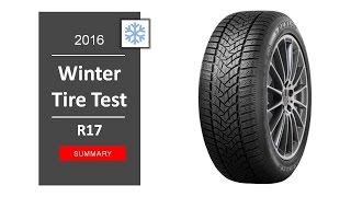 TOP 10 Best winter tires R17 2016 [upl. by Nevar]