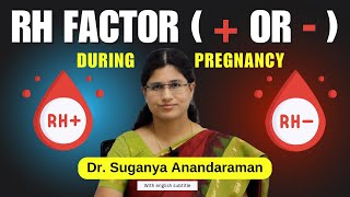 RH Factors During Pregnancy  Importance of Blood Group in pregnancy  Dr Suganya Anandaraman [upl. by Elson]