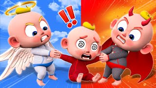 Angel or Demon😈😇 Let Your Heart Lead The Way  Stranger Danger Song  Nursery Rhymes amp Kids Songs [upl. by Ylluz]