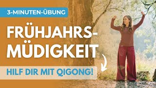 Qigong gegen Frühjahrsmüdigkeit Tanke frische Energie [upl. by Janaye]