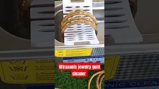 Ultrasonic jewelry cleaner goldjewellery ultrasoniccleaner cleaninghacks aliexpressfinds [upl. by Rex]