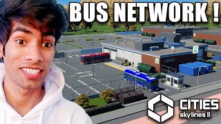 I Build Most Efficient Bus Transportation in Cities Skylines 2 [upl. by Wrennie]