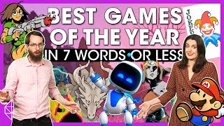 The TOP 50 games of 2024 in 7 words or less [upl. by Turmel]