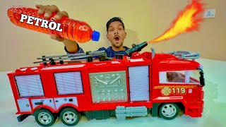 RC Flame Throwing Truck Testing  Chatpat toy tv [upl. by Iam]