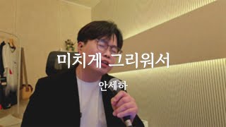 🎤 안세하 Ahn Seha  미치게 그리워서 커버 Cover by 김동하 [upl. by Ygiaf]