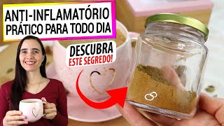 DESCUBRA ESTA BEBIDA ANTI INFLAMATÓRIA PARA TOMAR TODOS OS DIAS FÁCIL ELA TEM UM SEGREDO [upl. by Tallou972]