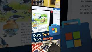 OMG😱 Copy Text from IMAGE 💥💯Microsoft PowerToys ⏰Time Saving Trick shorts ytshorts computertricks [upl. by Sirenay]