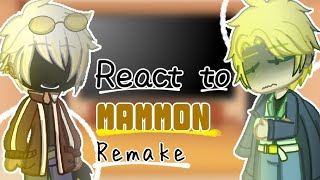 Obey me brothers mammon react to mammon Remake  Part 12  Comedy  Short  lazily maked [upl. by Lavona]