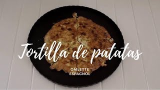 TORTILLA DE PATATAS  Omlette espagnole [upl. by Barsky]