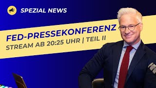 FEDPressekonferenz  Aussagen sind bullish [upl. by Yellas]