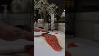 Sockeye Salmon homechef cookingathome easydinnerrecipes healthydinners [upl. by Enerehs574]