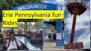 Waldameer fun tour Family park on Erie  pennsylvania Thrill Roller coaster Ride Ready2Go Kumaran [upl. by Sarette300]