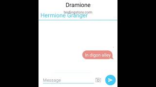 dramione texting story part 1 [upl. by Allit798]