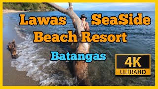 Lawas Seaside Beach Resort tour hidden gem in lobo Batangas  Ep 22 [upl. by Oterol582]