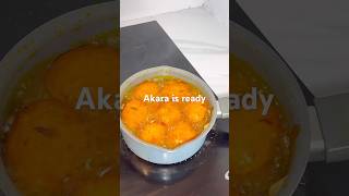 How To Make Akara  Akara Elepo  Nigerian Breakfast Idea nigerianvlogger [upl. by Witcher]