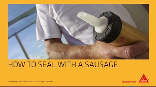 How to apply sealants with a sausage [upl. by Elvina927]