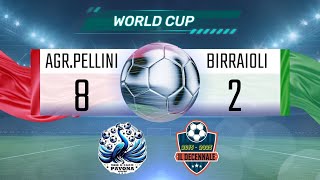 WORLD CUP 3° GIORNATA AGR PELLINI VS BIRRAIOLI [upl. by Lyrehc344]