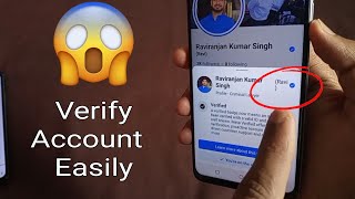 How To Verify Facebook Account 2024  How To Verify Facebook Profile Blue Badge 2024 [upl. by Argile861]