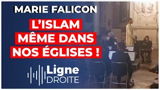 Profanation  quand un musulman fait un appel à la prière dans une église  Marie Falicon [upl. by Warga]