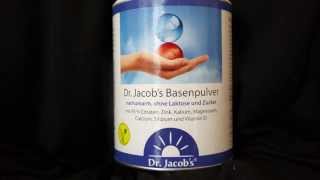 GESUNDHEIT Dr Jacobs Basenpulver [upl. by Aicilana927]