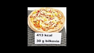 10 receptů pro vaši dietu 1 Pizza [upl. by Sihunn972]