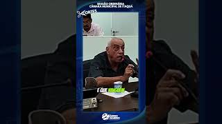 Veja os cortes sobre a discussão no Legislativo municipal VER MARIO CHARUTINHO [upl. by Acey349]