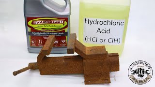 Is EvapoRust Better Than Hydrochloric Acid For Removing Rust [upl. by Enois]