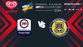 Montesilvano Futsal Cup 2024  UNDER 17 FEM  MIDLAND GS FUTSAL CLUB vs AD ALCORCÒN FSF [upl. by Gunnar813]