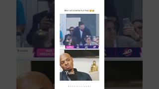 Yuvraj Sing Funny Incident caught on camera short viral meme funny [upl. by Porett]