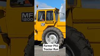 Farmer Phil Tractor Run tractor tractorvideo farmer farming [upl. by Yuji]