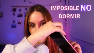 Mouth sounds VOZ REAL visuales mic tapping y más 🌸 asmr español [upl. by Brozak]