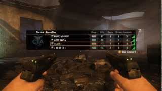 Black Ops 2 Zombies Town Survival Gameplay HDHigh Round2014  2 hours  4 Players [upl. by Ailama151]