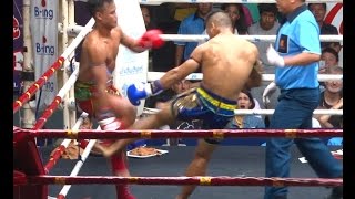 Muay Thai  Kaimukkao vs Yoklekpet ไข่มุกขาว vs ยอดเหล็กเพชรRajadamnern Stadium Bangkok 11816 [upl. by Warring750]